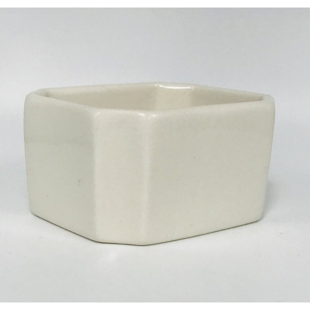 Vintage Restaurant Ware Sugar Packet Holder Buffalo China USA Diner White